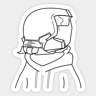 ZenSpace helmet Sticker